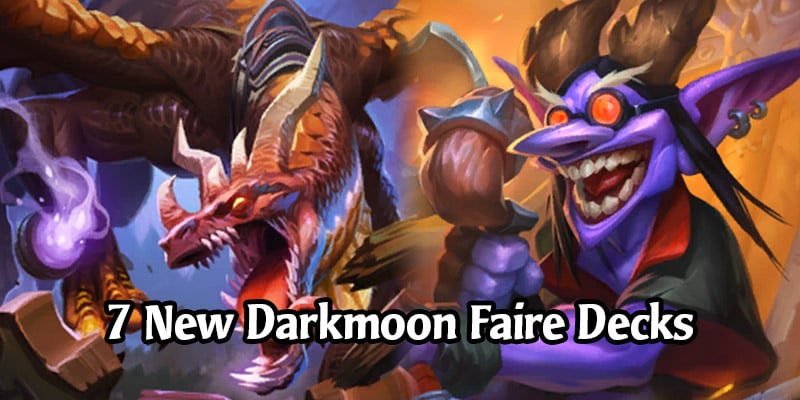 New Hearthstone Decks From the Darkmoon Races - Dragon Druid, Mozaki Mage, Prime Warlock, & More