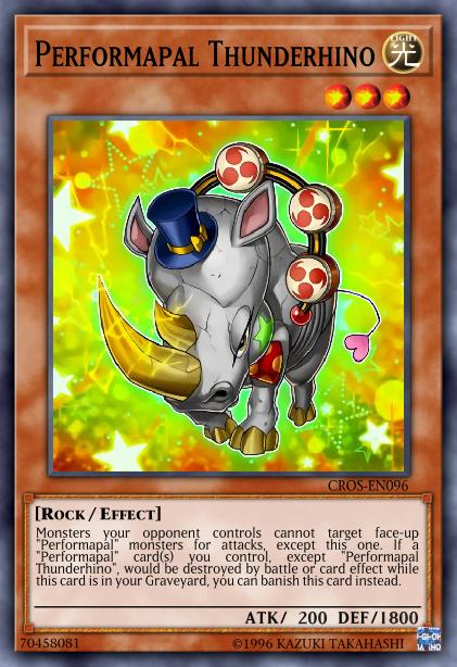 Performapal Thunderhino Card Image