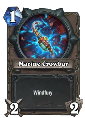 Marine Crowbar Card Image