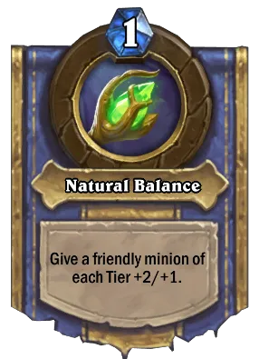 Natural Balance Card Image