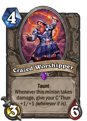 Crazed Worshipper Card Image