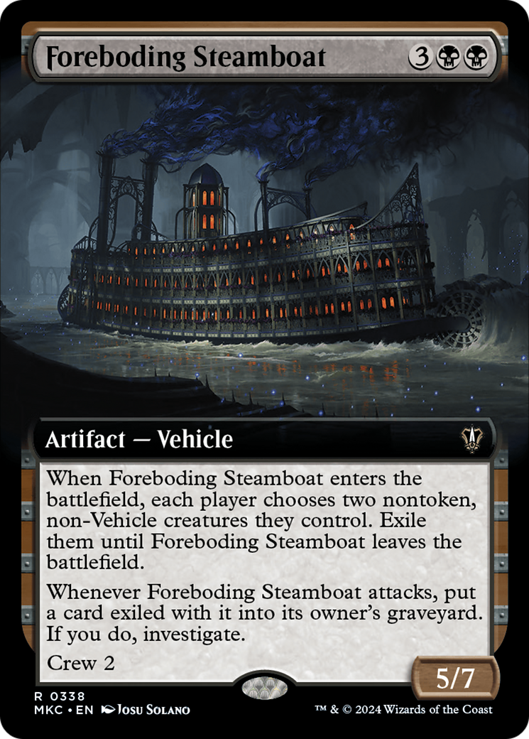 Foreboding Steamboat Card Image