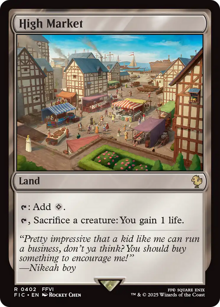 High Market Card Image