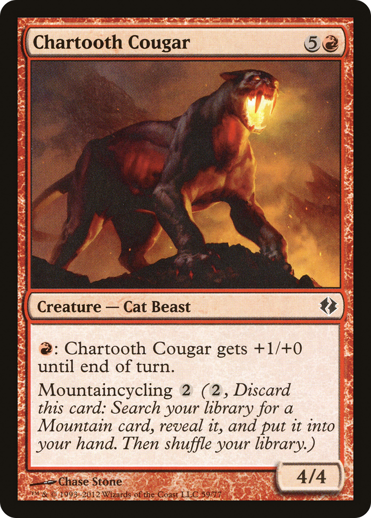 Chartooth Cougar Card Image