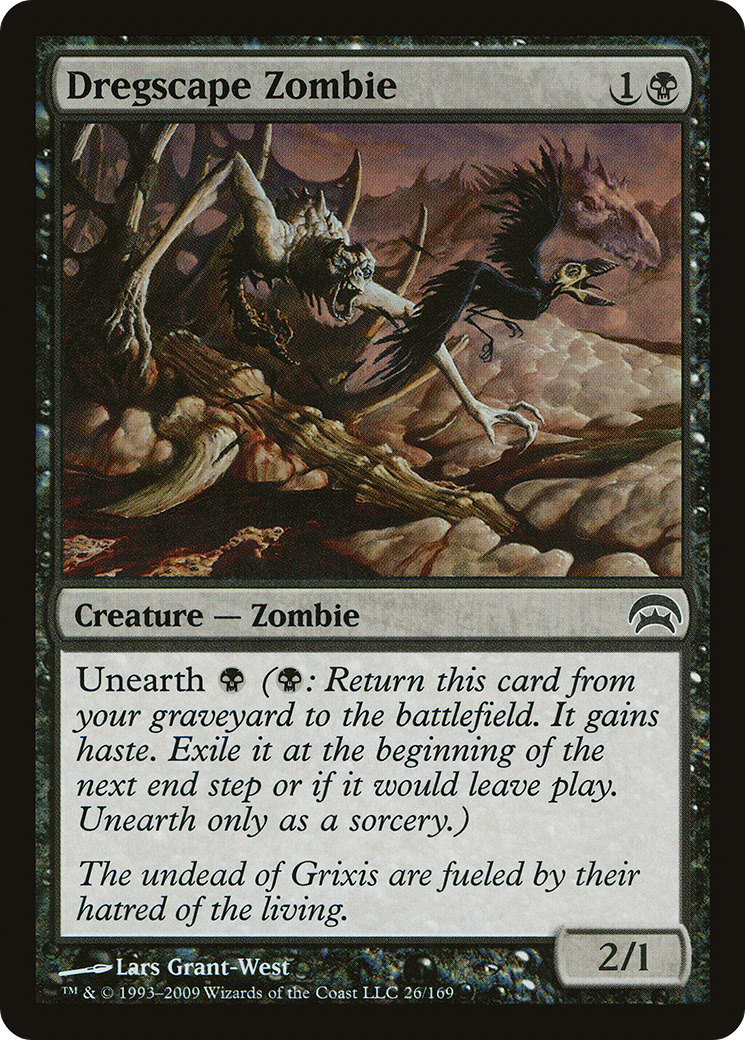 Dregscape Zombie Card Image