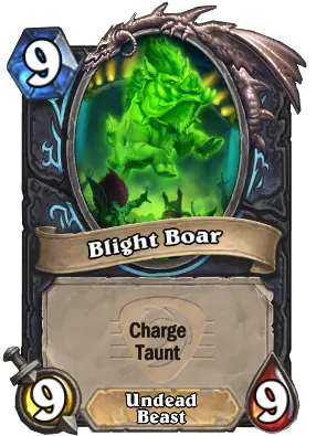 Blight Boar Card Image