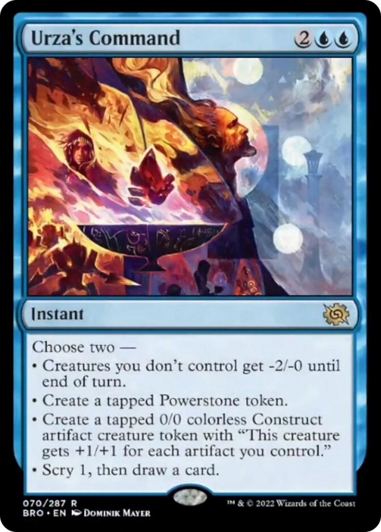 Urza's Command Card Image