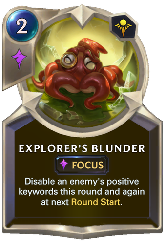Explorer's Blunder Card Image