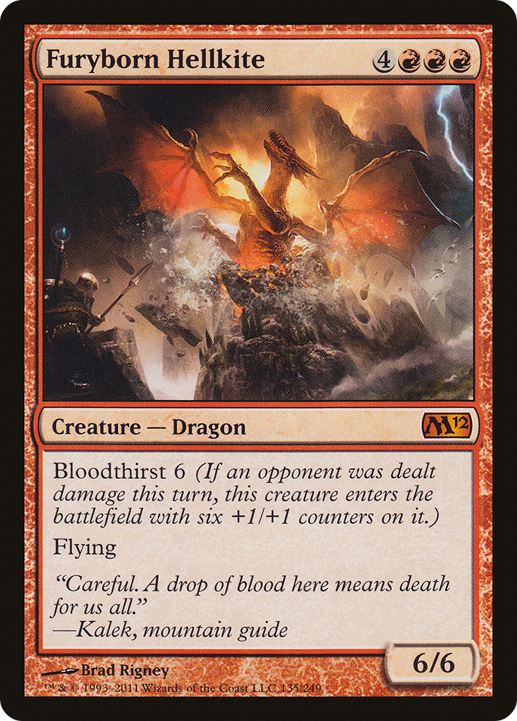 Furyborn Hellkite Card Image