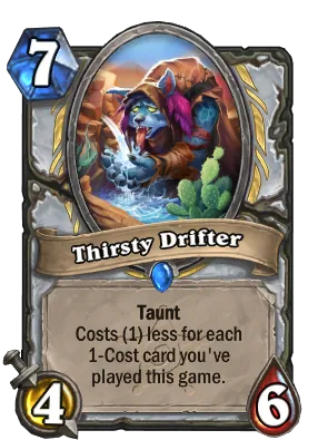 Thirsty Drifter Card Image