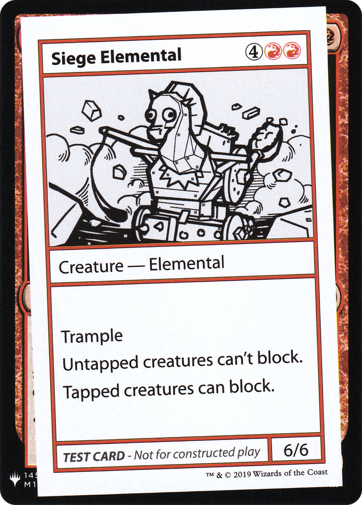 Siege Elemental Card Image