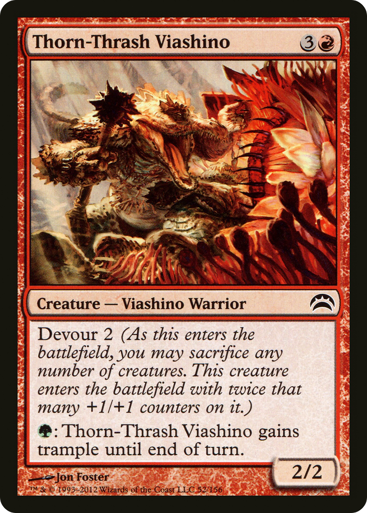 Thorn-Thrash Viashino Card Image