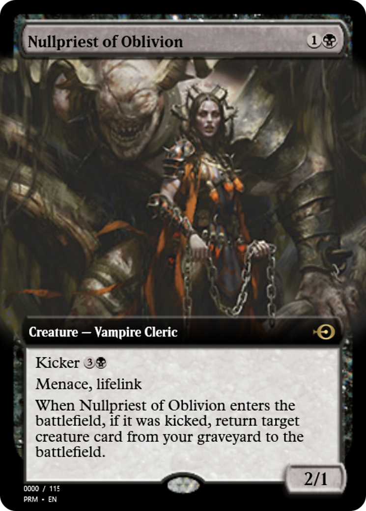 Nullpriest of Oblivion Card Image