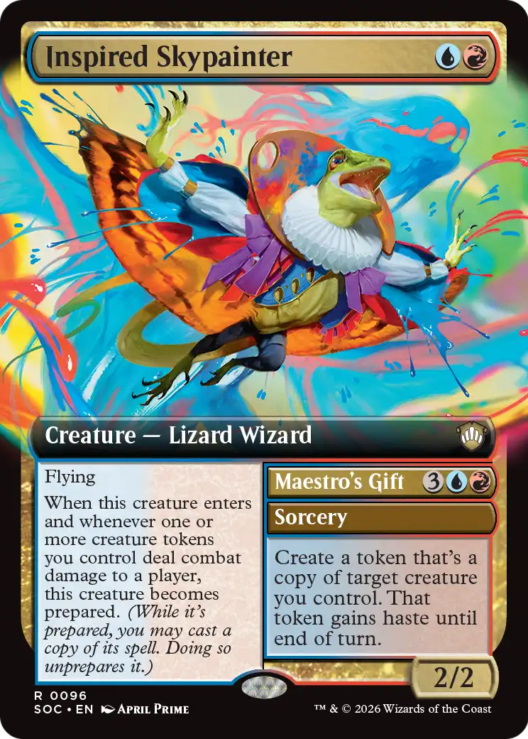 Maestro's Gift Magic: The Gathering card