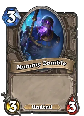 Mummy Zombie Card Image