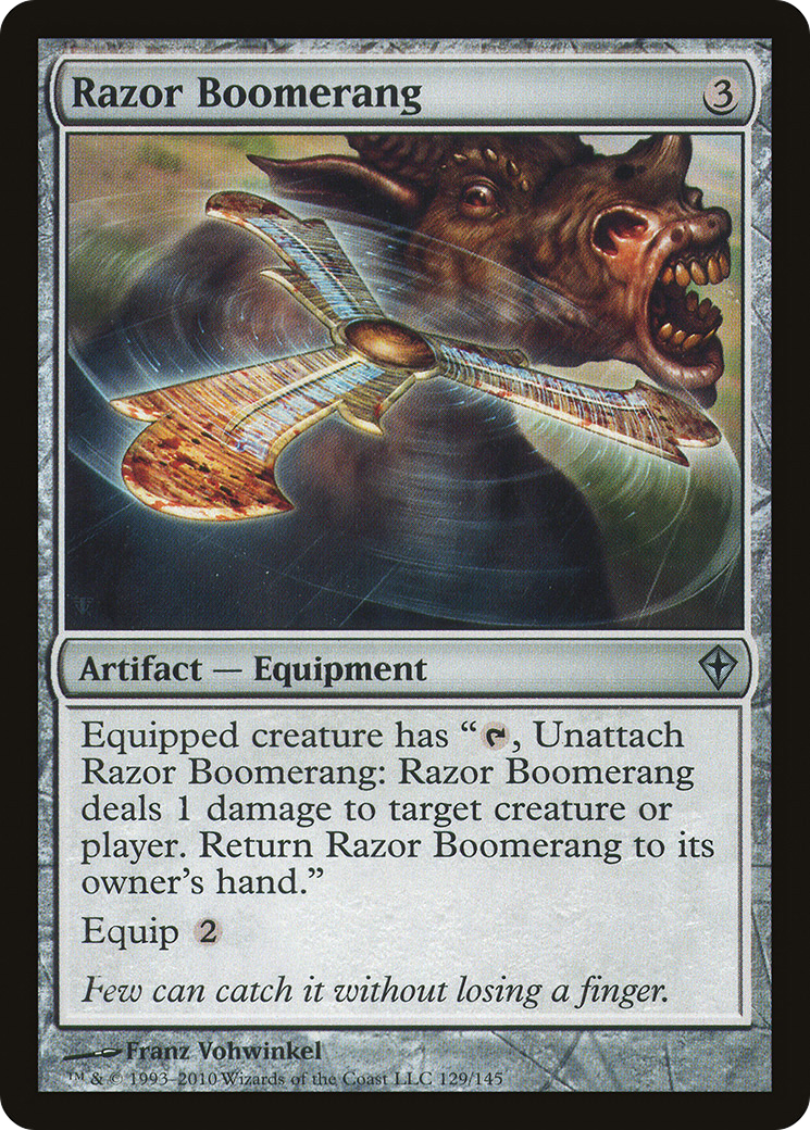 Razor Boomerang Card Image