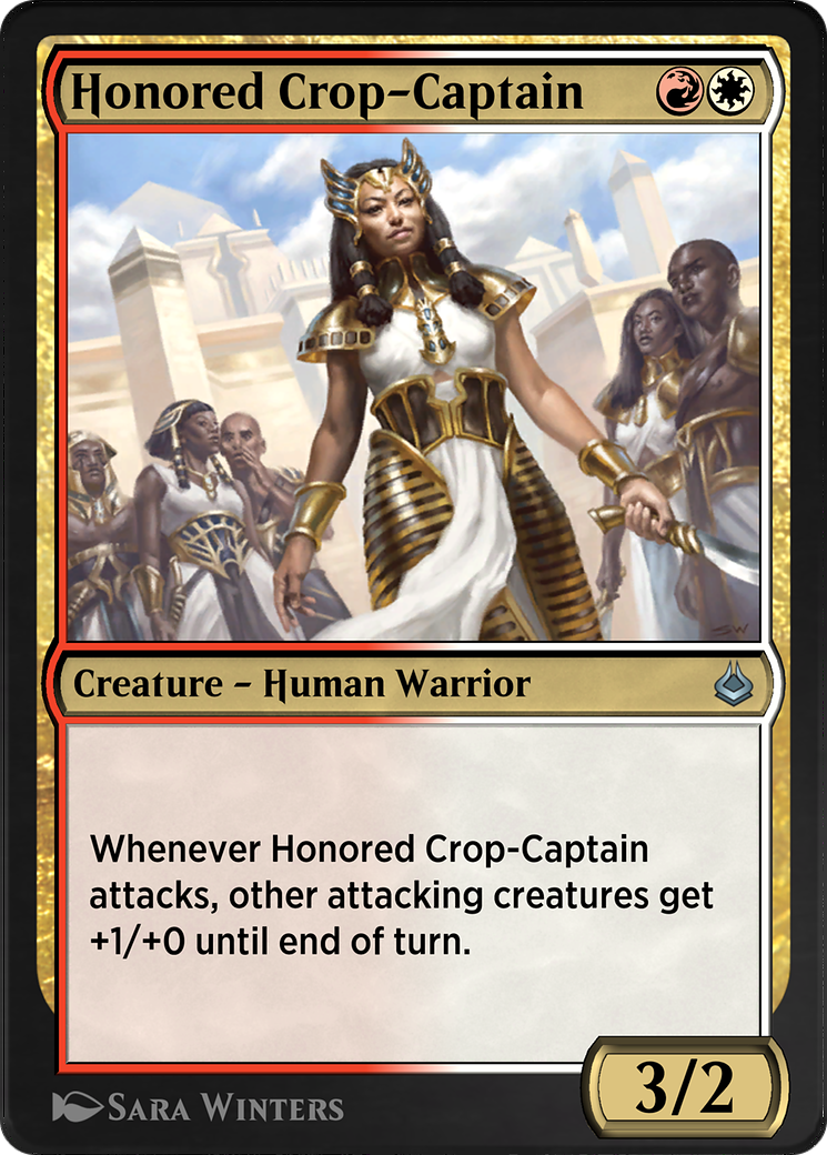 Honored Crop-Captain Card Image