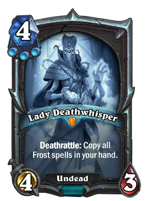 Lady Deathwhisper Signature Card Image