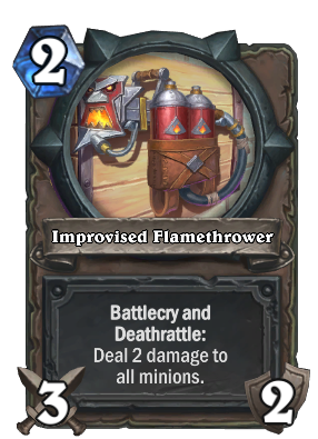 Improvised Flamethrower Card Image
