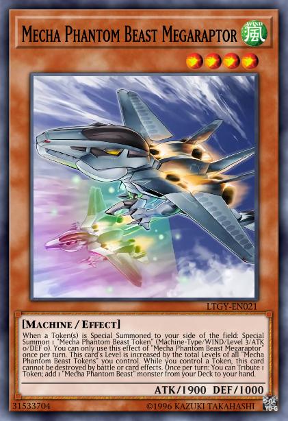 Mecha Phantom Beast Megaraptor Card Image