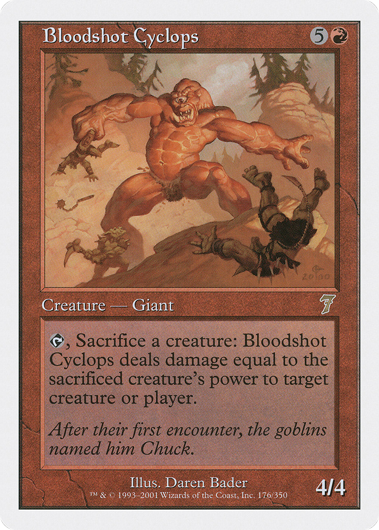 Bloodshot Cyclops Card Image