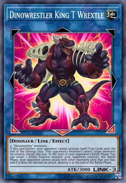 Dinowrestler King T Wrextle Card Image