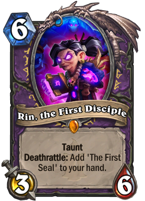 Rin, the First Disciple Card Image