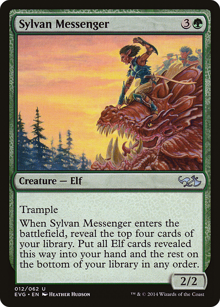 Sylvan Messenger Card Image