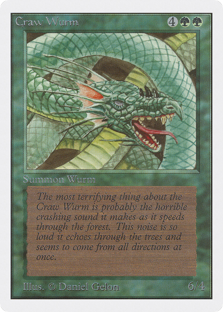 Craw Wurm Card Image