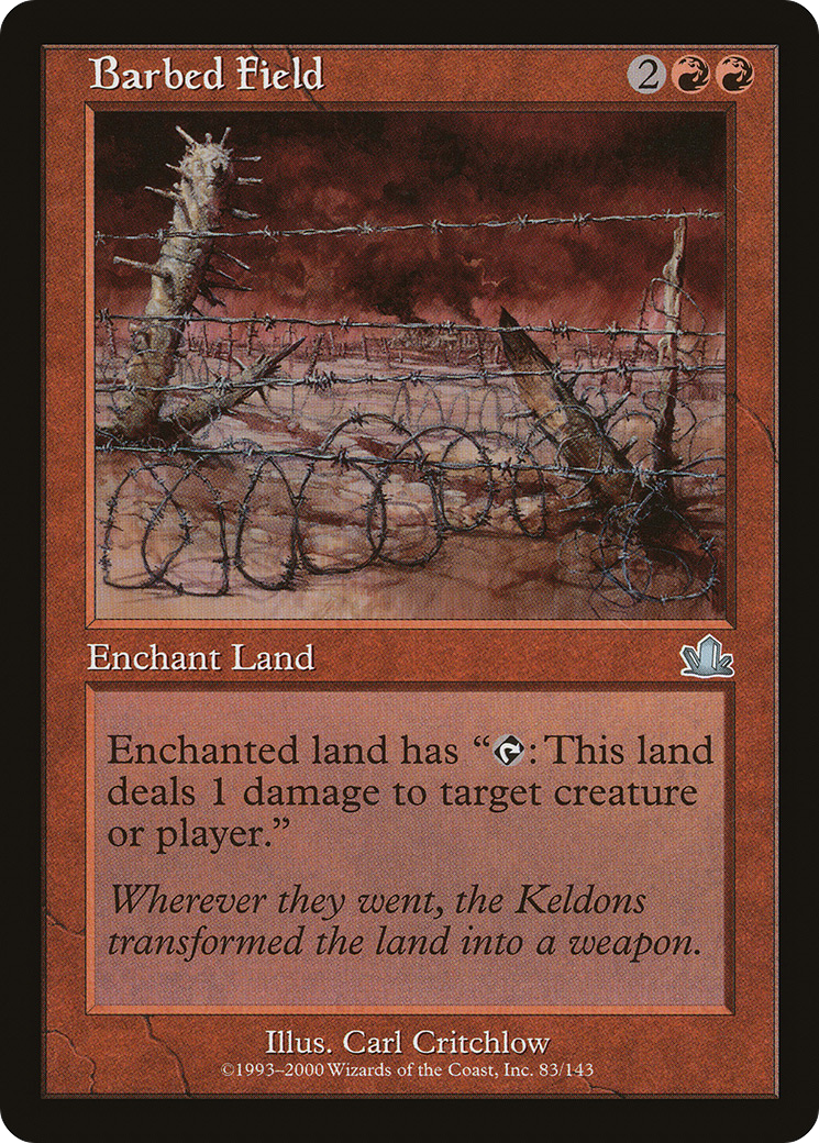 Barbed Field Card Image