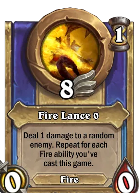 Fire Lance {0} Card Image