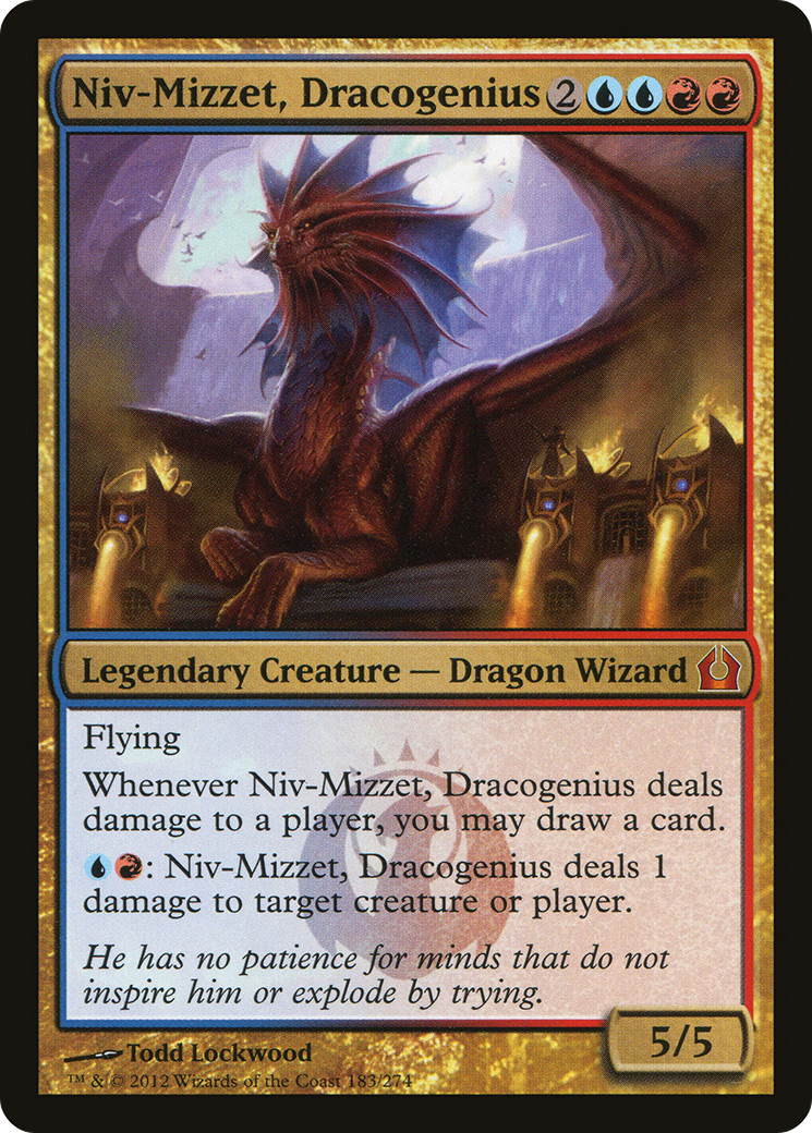 Niv-Mizzet, Dracogenius Card Image