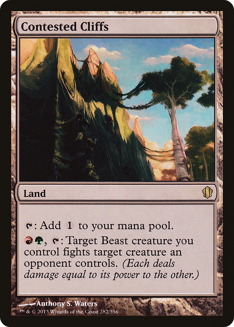 Contested Cliffs Card Image