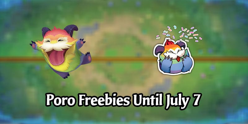 Login to Legends of Runeterra for the Free Rainbow Poro and Poro Pride Emote!