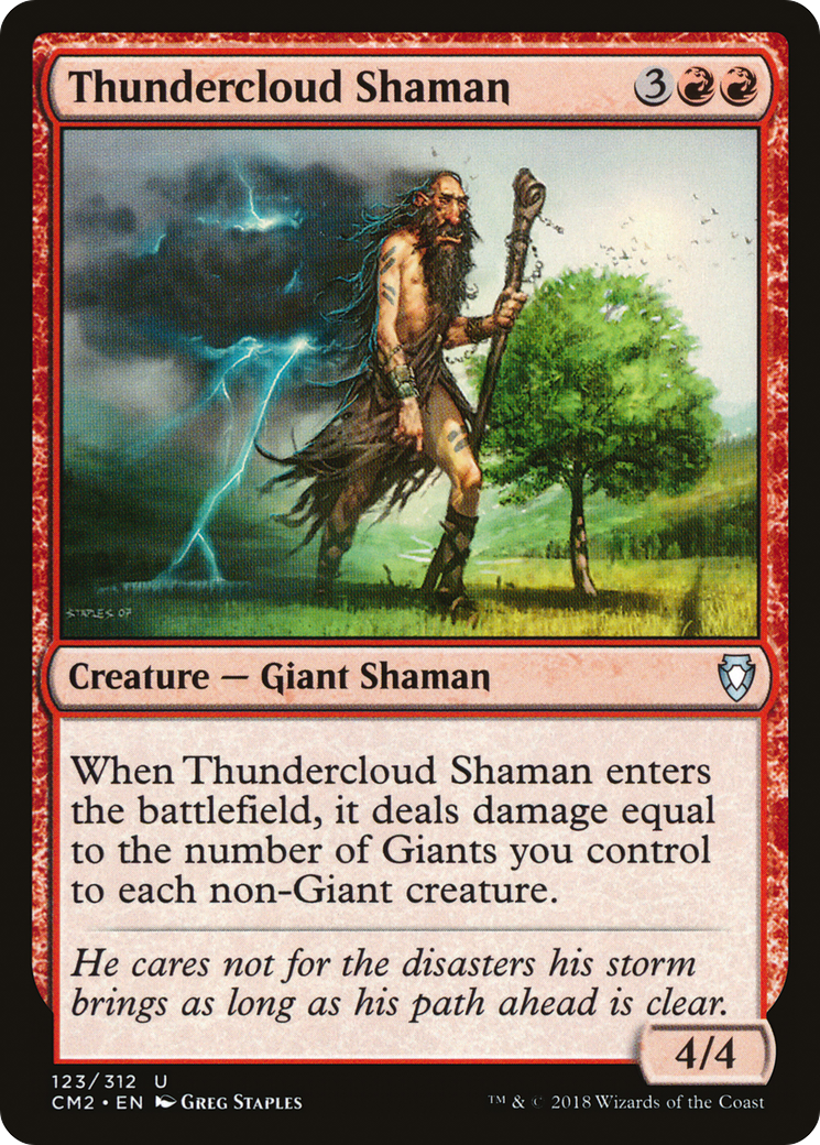 Thundercloud Shaman Card Image