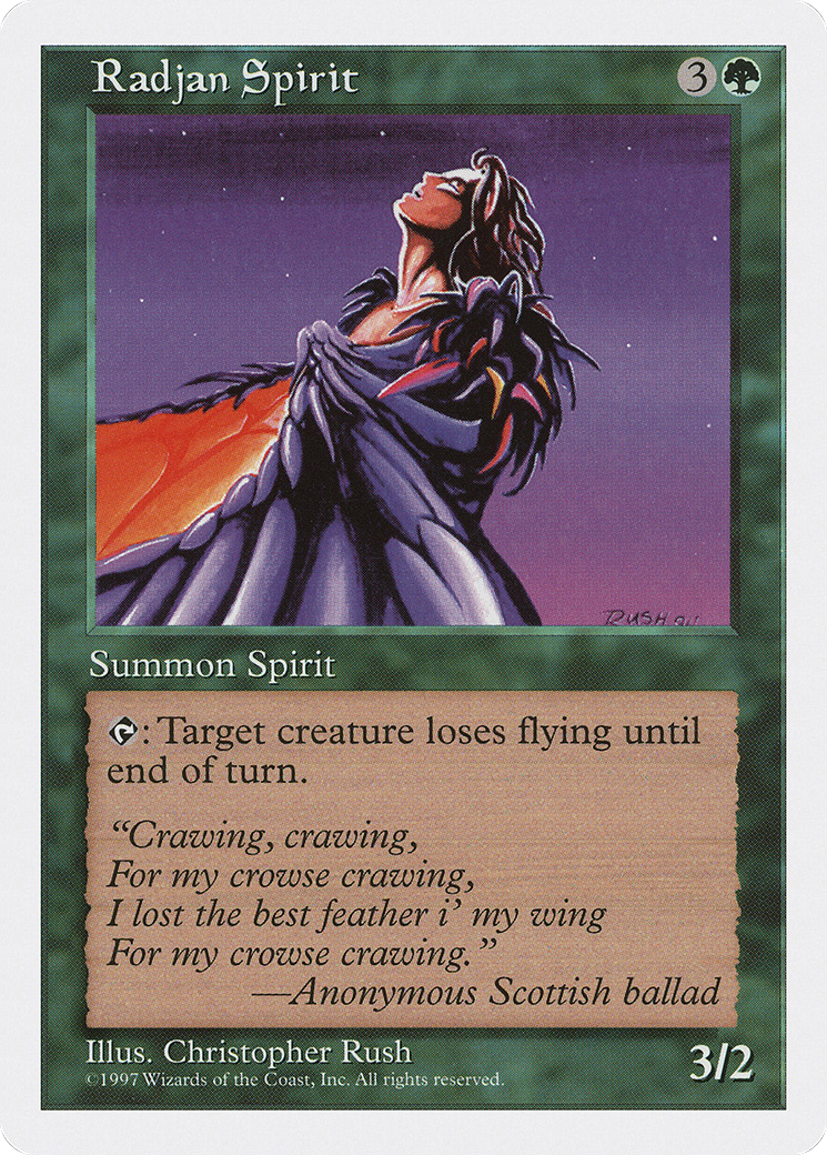 Radjan Spirit Card Image