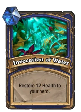 Invocation of Water Card Image