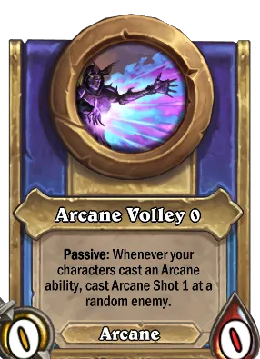 Arcane Volley {0} Card Image