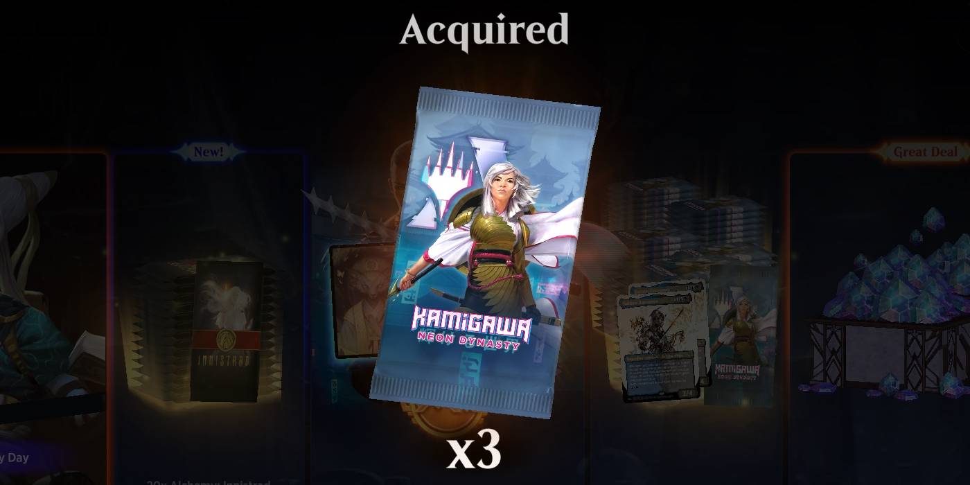Get Three Free Kamigawa Neon Dynasty Packs on MTG Arena With a Special Promotional Code