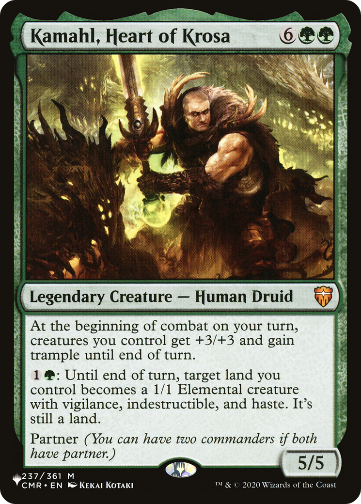 Kamahl, Heart of Krosa Card Image