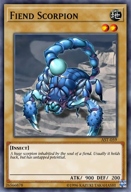 Fiend Scorpion Card Image