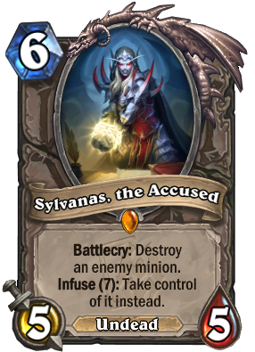 Sylvanas, the Accused Card Image