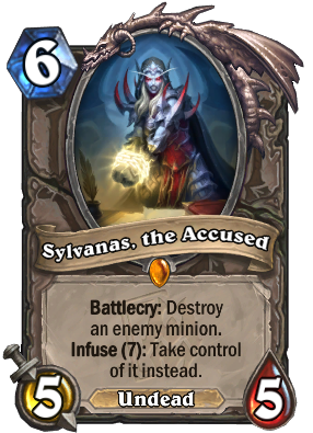 Sylvanas, the Accused Card Image