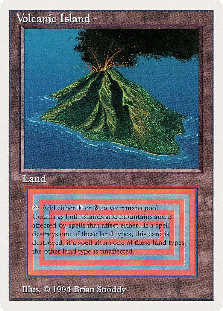 Volcanic Island Card Image