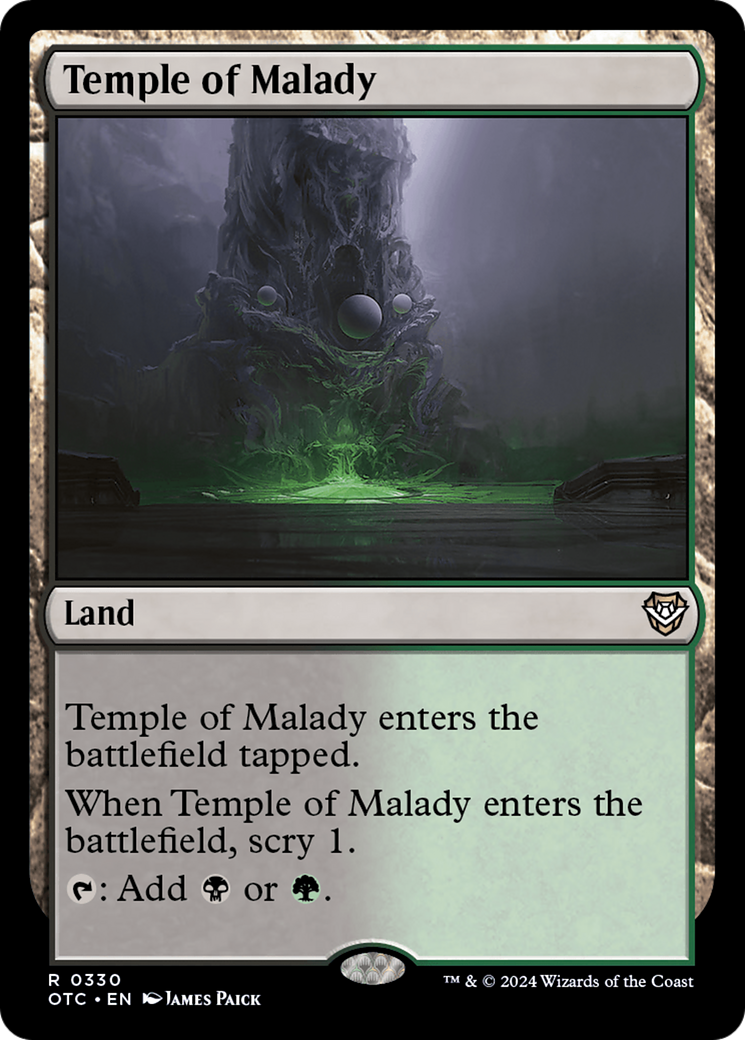 Temple of Malady Card Image