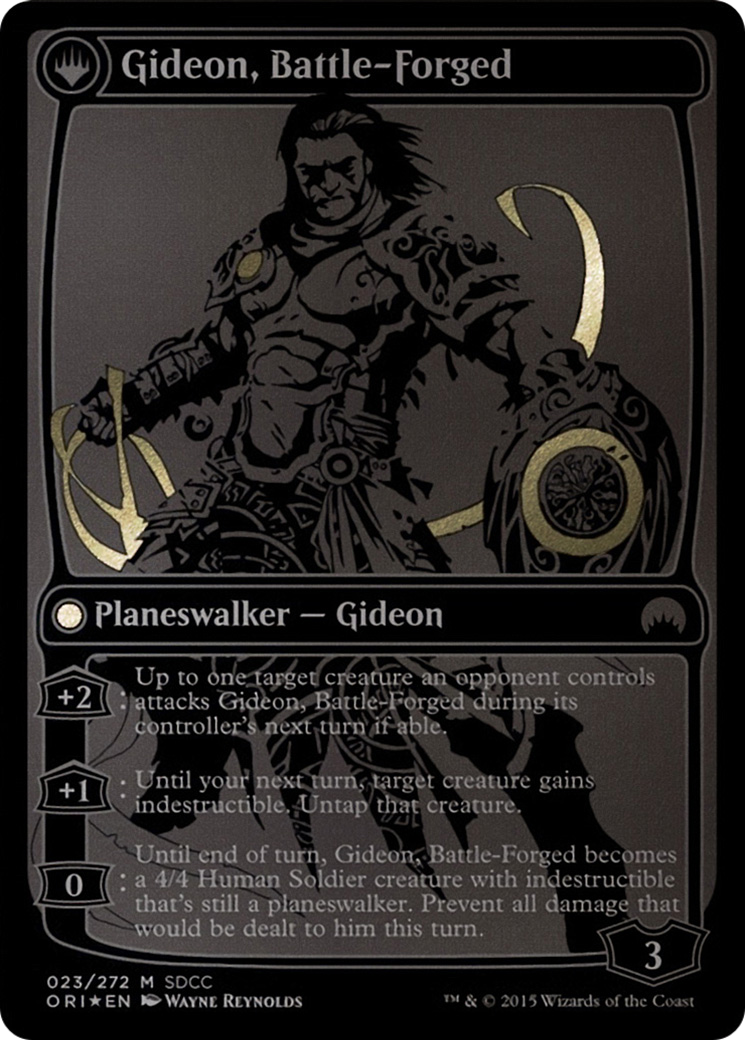 Kytheon, Hero of Akros // Gideon, Battle-Forged Card Image