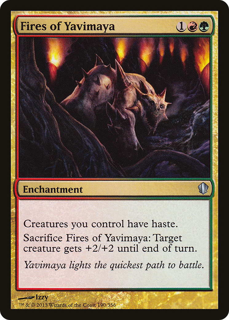 Fires of Yavimaya Card Image