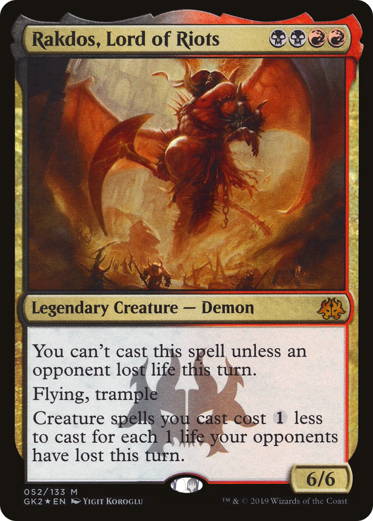 Rakdos, Lord of Riots Card Image