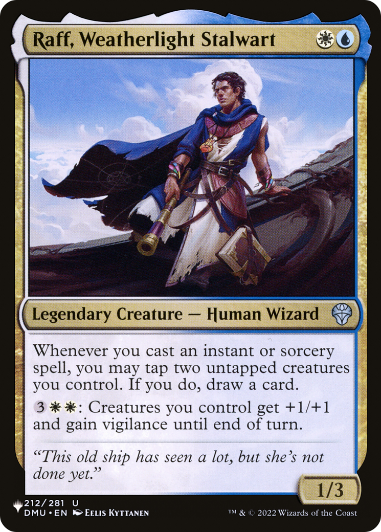 Raff, Weatherlight Stalwart Card Image