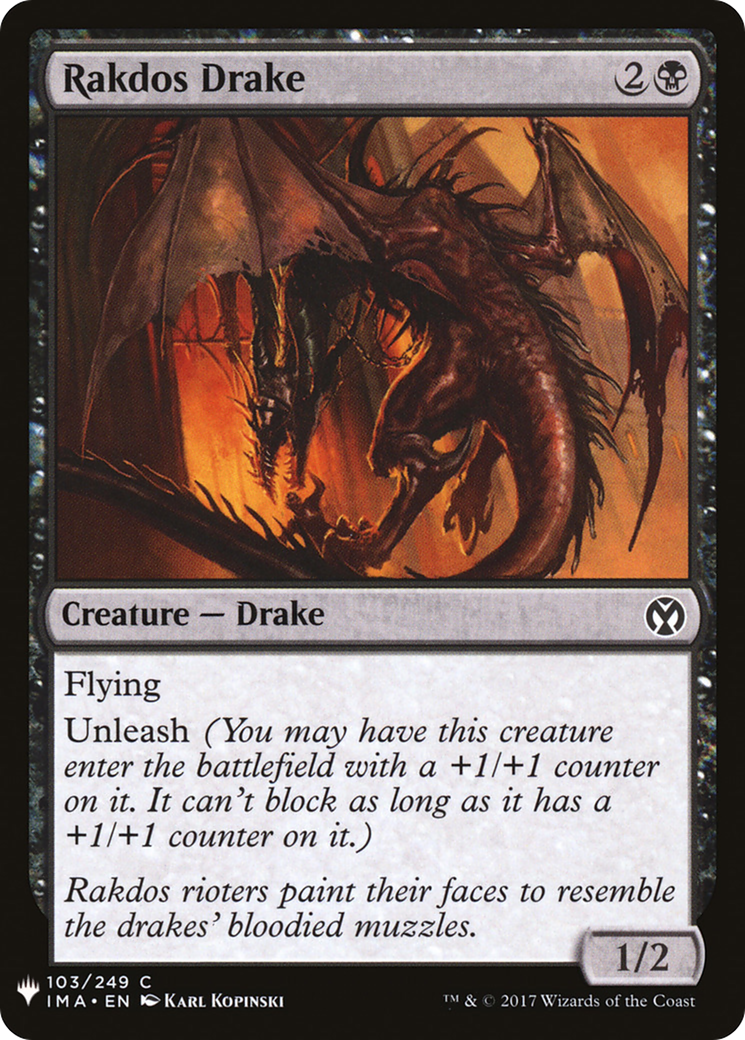 Rakdos Drake Card Image